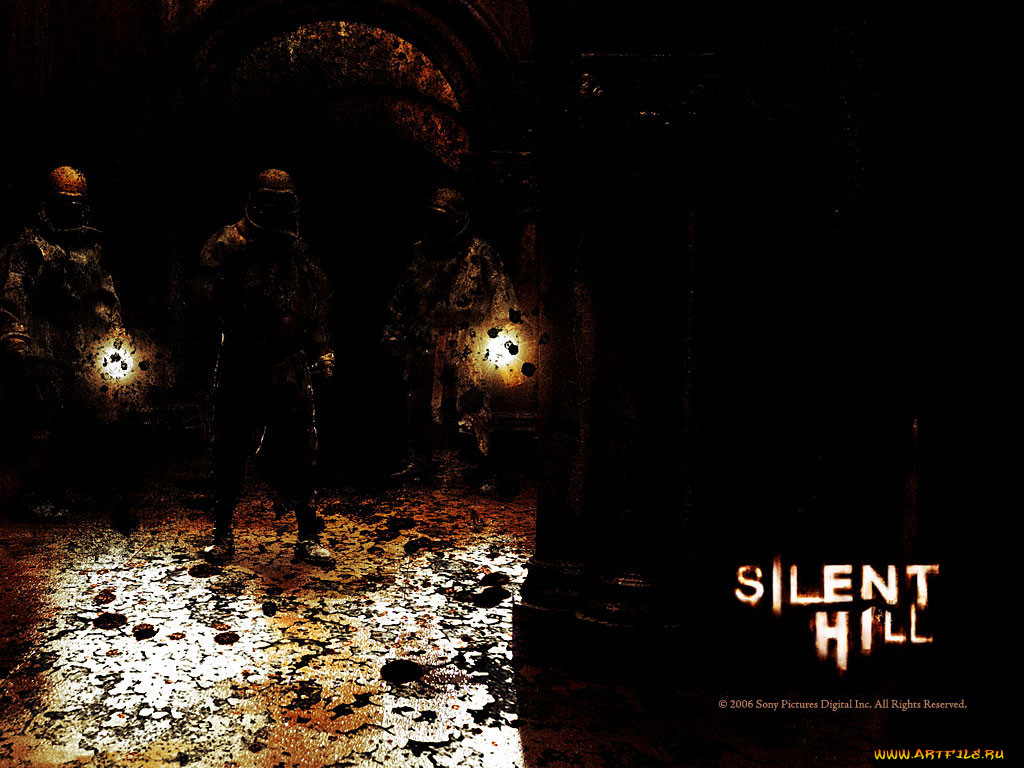 silent, hill, , 